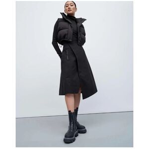 NWT Lululemon A-Line High-Rise Wrap Skirt  Black Size 4 Grunge Gorpcore